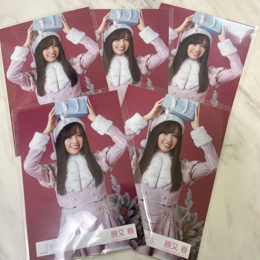 櫻坂46 2025年サンタ衣装 生写真 勝又春 - メルカリ