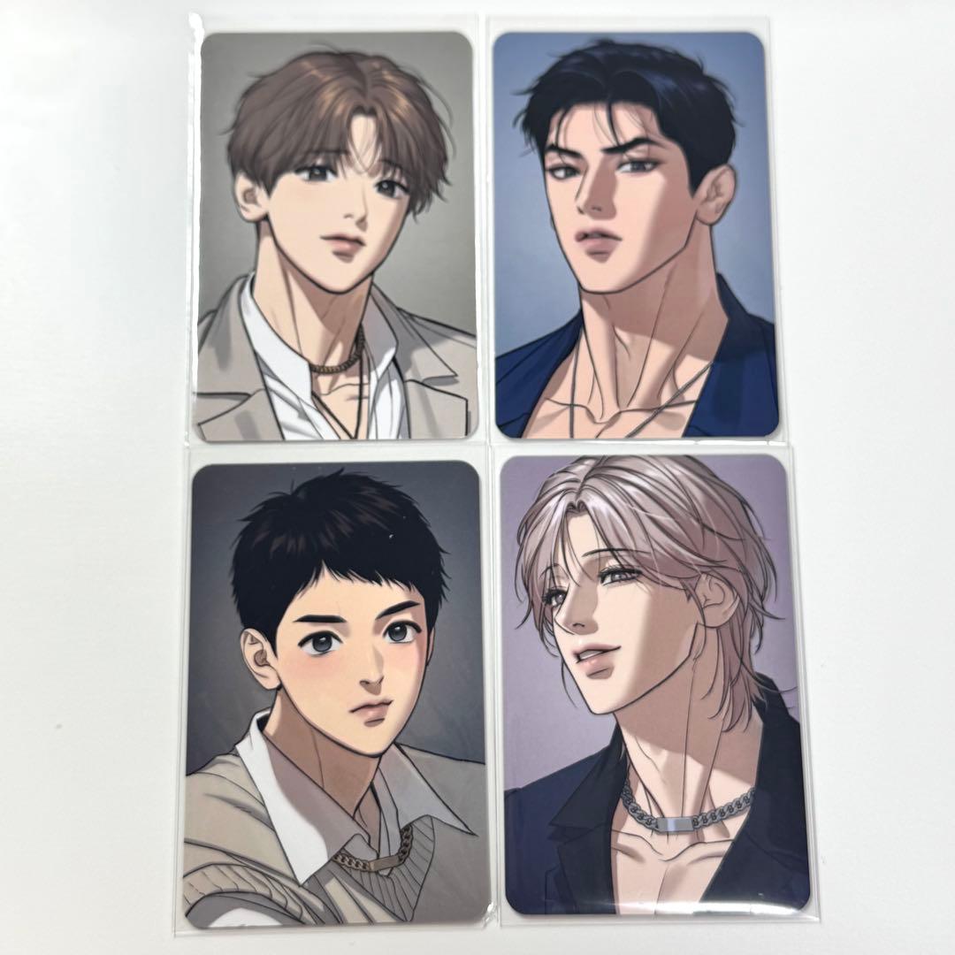 韓国BL ジンクス JINX クリアファイル トレカ 4枚セット - メルカリ