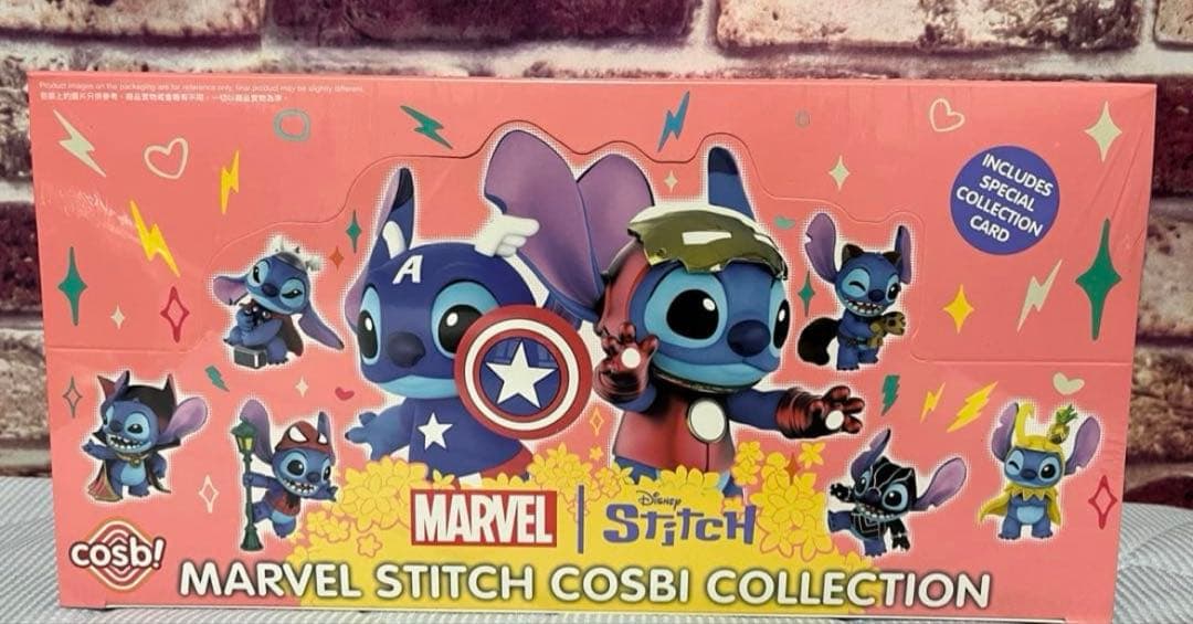 cosbi MARVEL×STITCH BOX 完全未開封 シュリンク付き cosbi MARVEL
