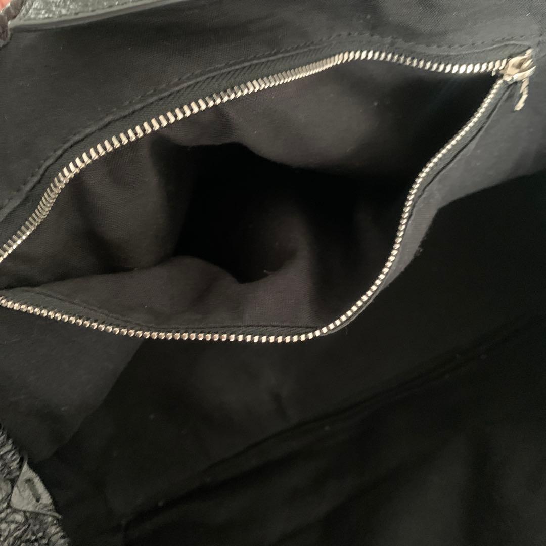 バレンシアガ ネイビーカバス S トートバッグ ブラック