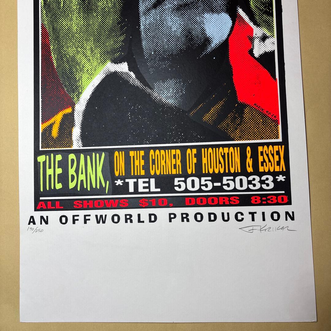 KOZIK HEY,LOSER! シルクスクリーンポスター