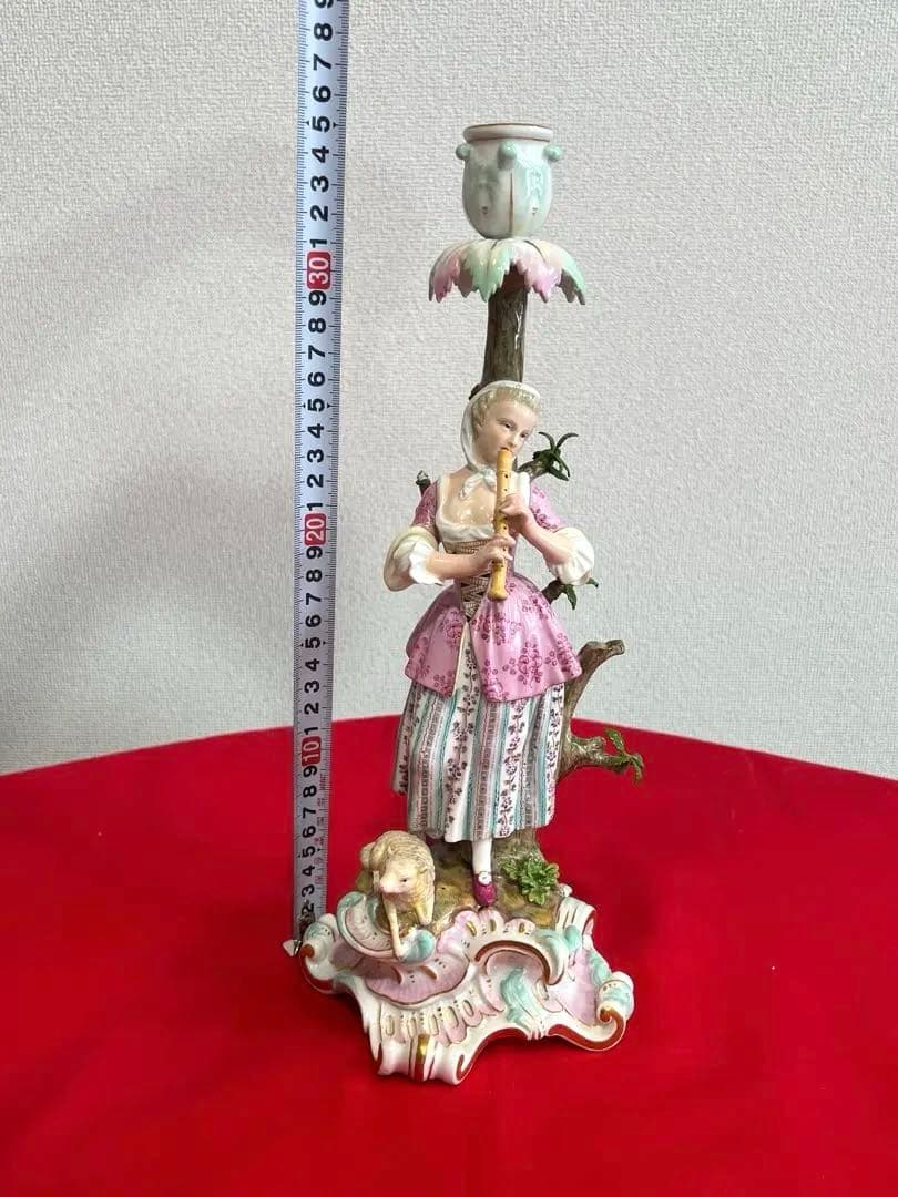 マイセン　羊飼いの女性