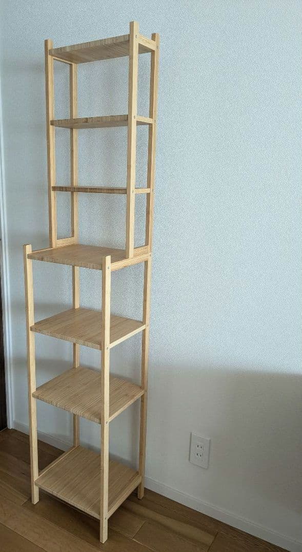 IKEA ローグルンド シェルフユニット 竹