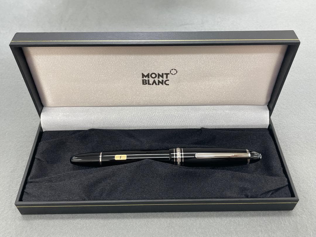 【未使用】モンブラン P146 プラチナコーティング ル・グラン　Ｆ 新品)MONTBLANC モンブラン 万年筆 マイスターシュテュック プラチナ