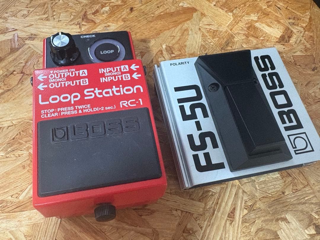 BOSS Loop Station RC-1＆Foot Switch FS-5UBOSS - RC-1 | Loop Station