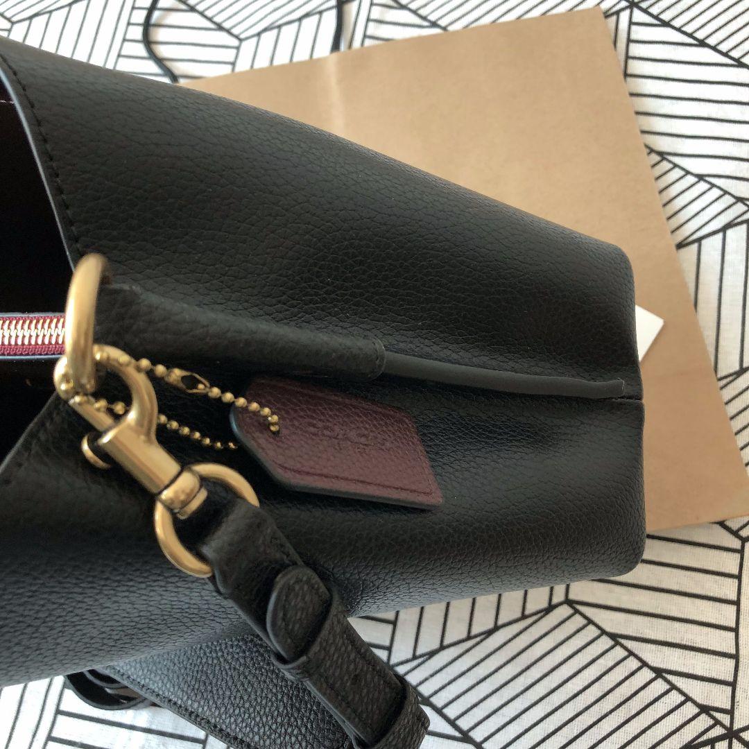 COACHコーチバッグ C3916 ブラック ハンドバッグ ショルダーバッグ