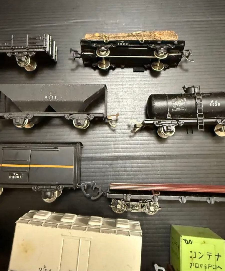 ［ジャンク］鉄道模型　HOゲージ　エンドウ　貨車　まとめ　12両
