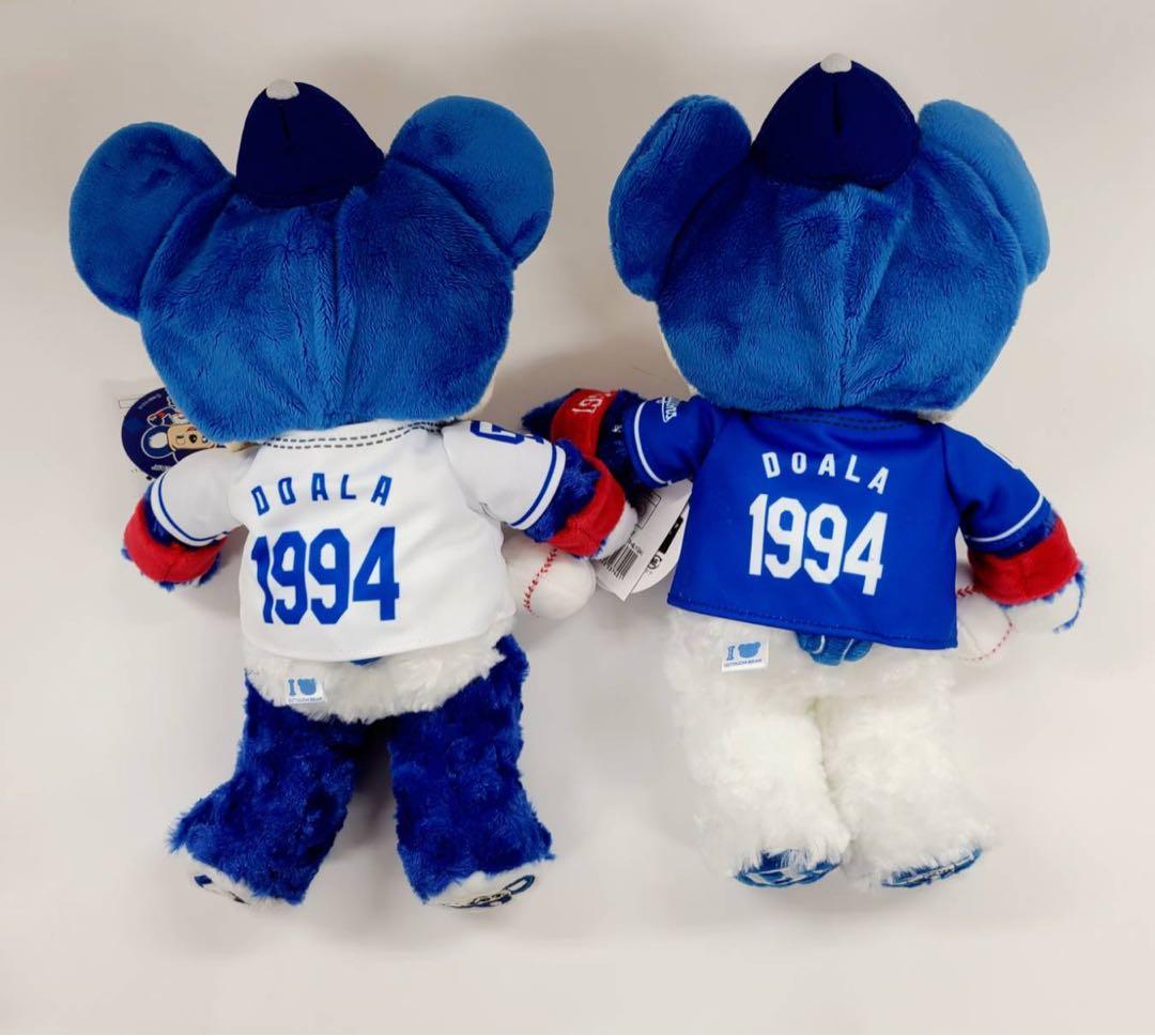 ご当地ベア　東海限定　中日ドラゴンズ　ドアラベア2 ビジター＆ホーム2体セット