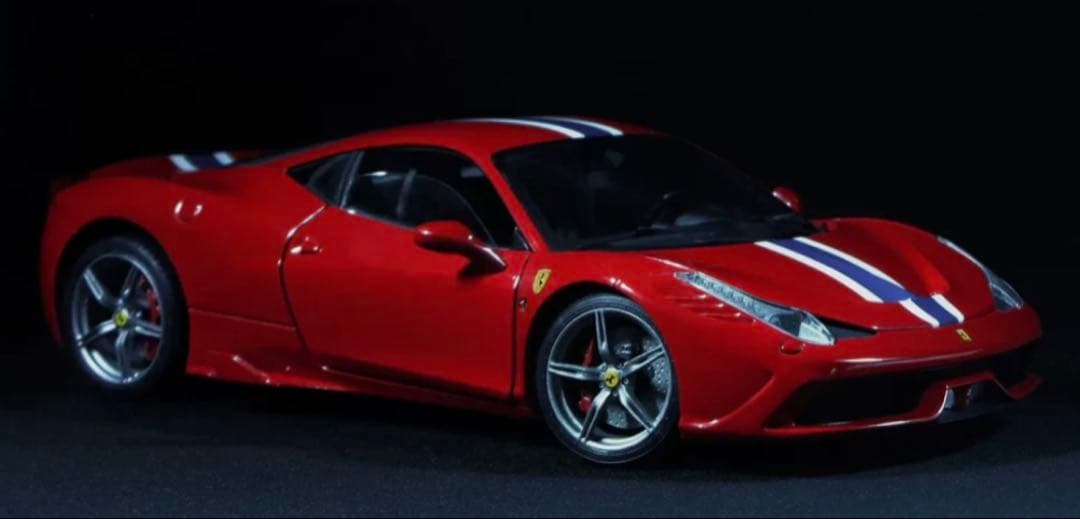 1/18 ホットウィール フェラーリ 458 スペチアーレ 京商 オートアート