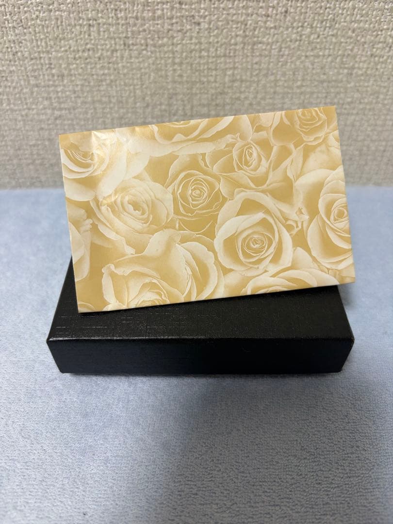 【新品未使用】皇居財布 本革 ケース　金色