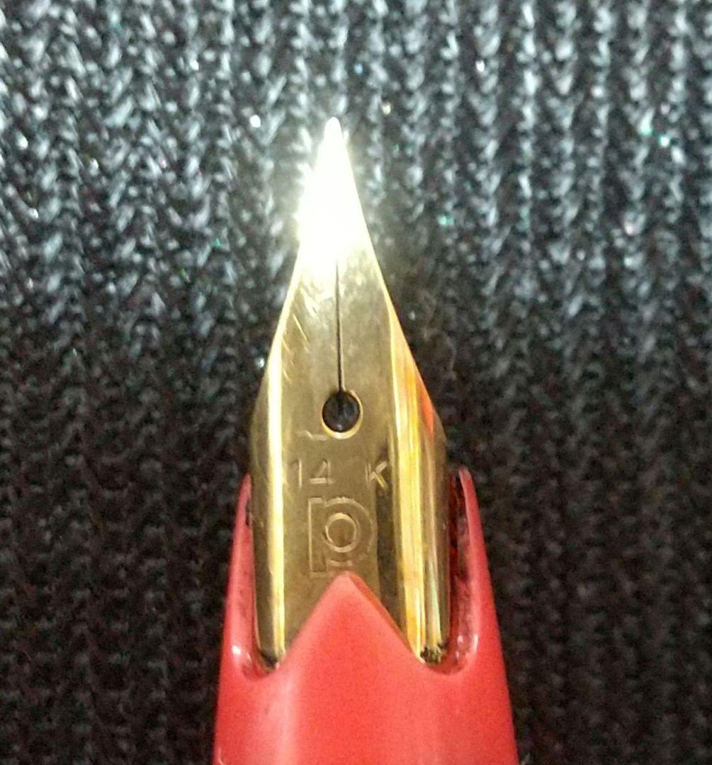 プラチナム PLATINUM 万年筆 レトロ チューリップ 14K K14 - メルカリ