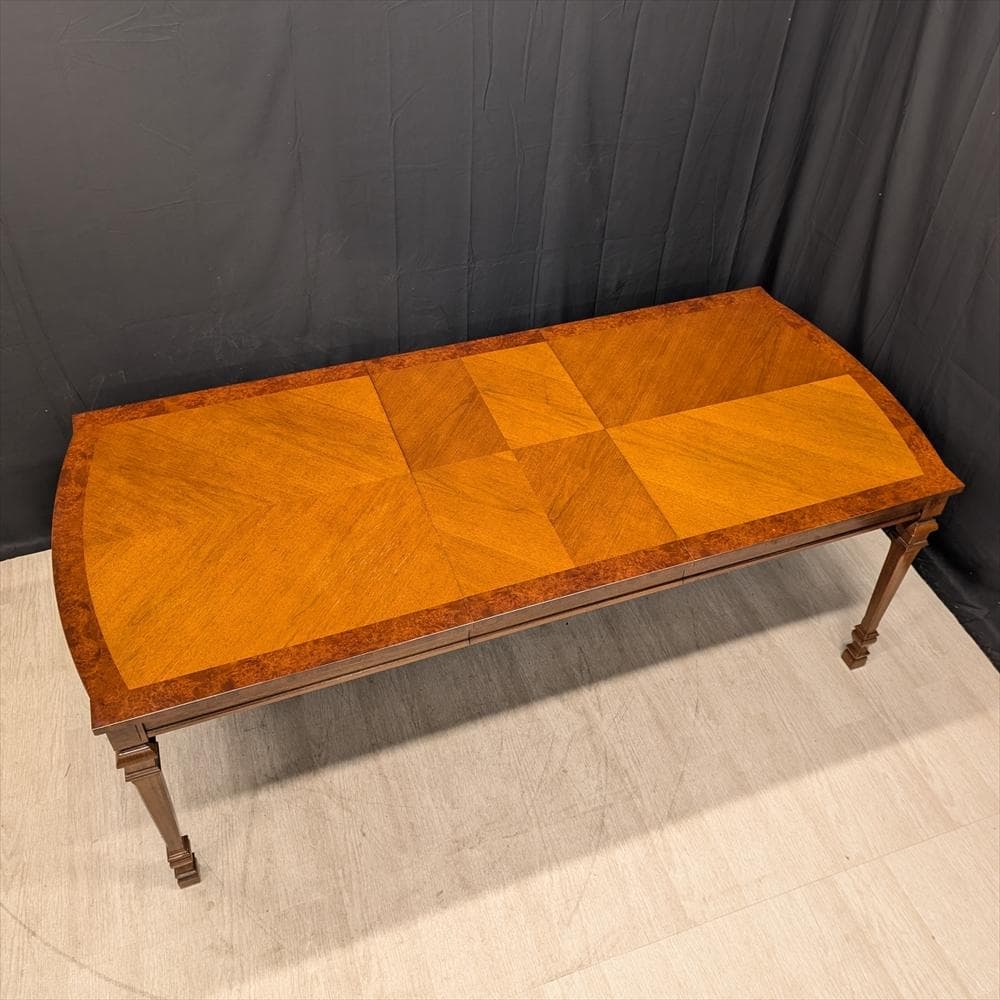 ドレクセルヘリテイジ　フランチェスカ　伸長式　ダイニングテーブル　食卓テーブル