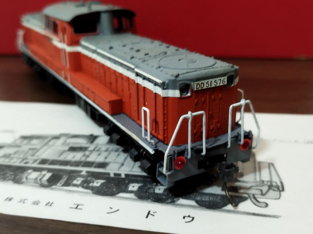●エンドウ DD51 形 ディーゼル 機関車 鉄道 模型 コレクション