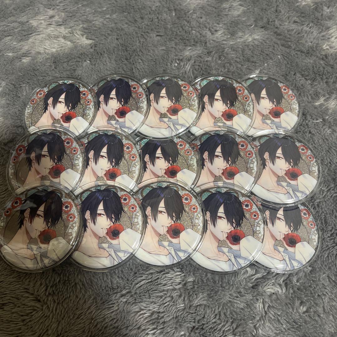 にじさんじ 夢追翔 缶バッジ 4周年 ゆめお 夢追 グリッター セット に