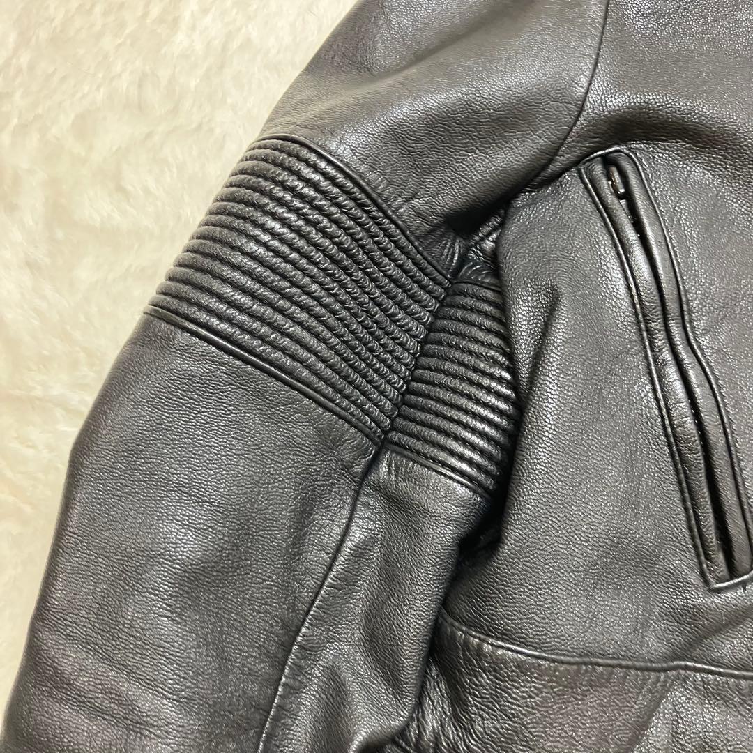 美品 ロアーズオリジナル ゴート 山羊革 サイズL レザージャケット