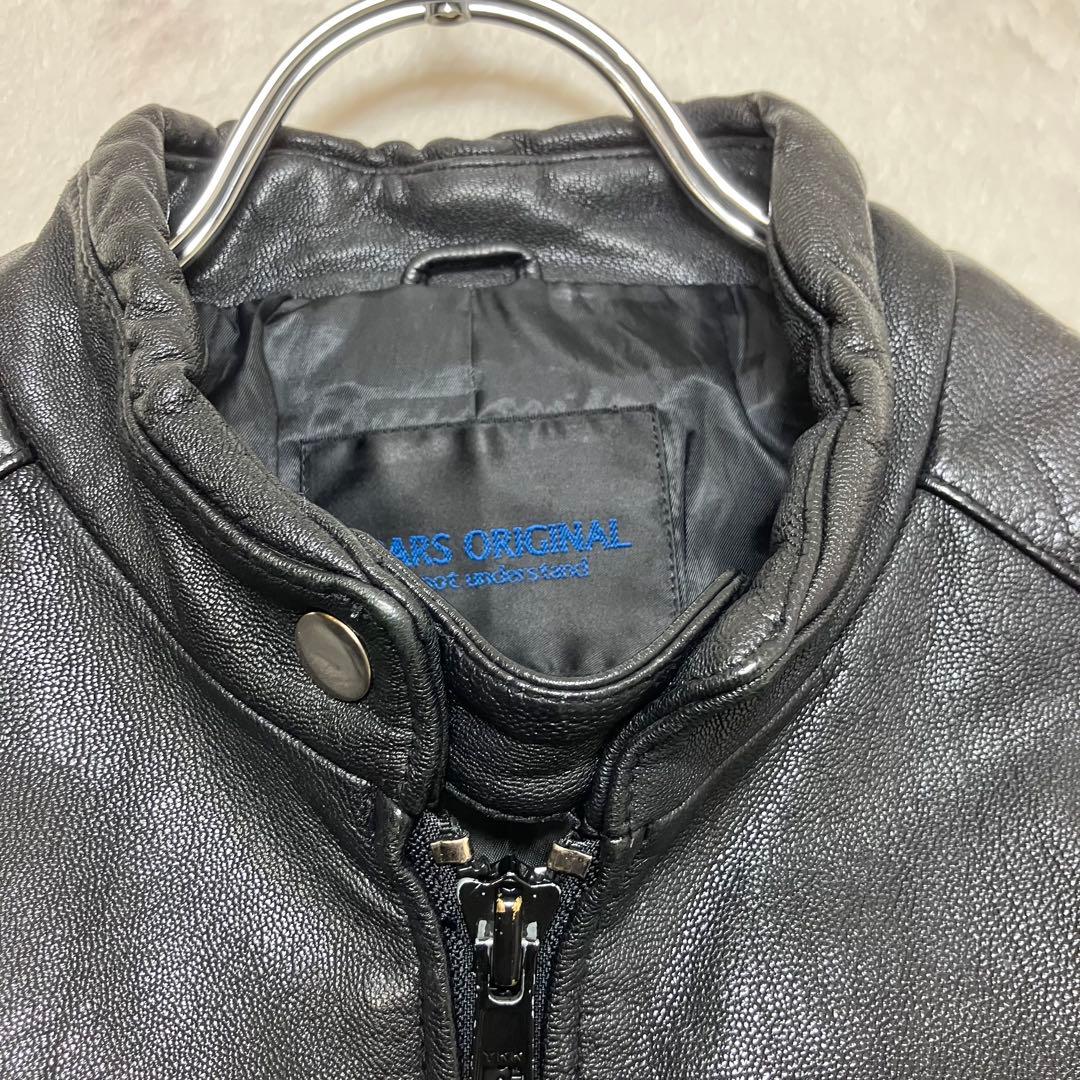 美品 ロアーズオリジナル ゴート 山羊革 サイズL レザージャケット