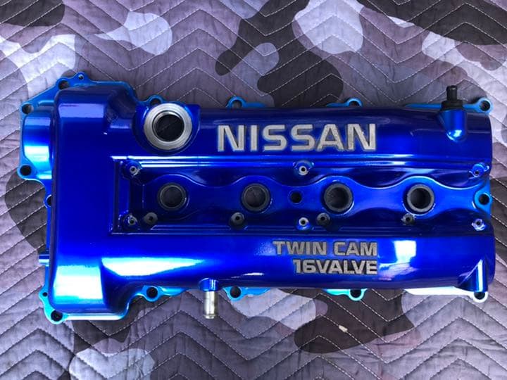 13シルビア エンジンタペットカバー 塗装ベース ヘッドカバー 最終