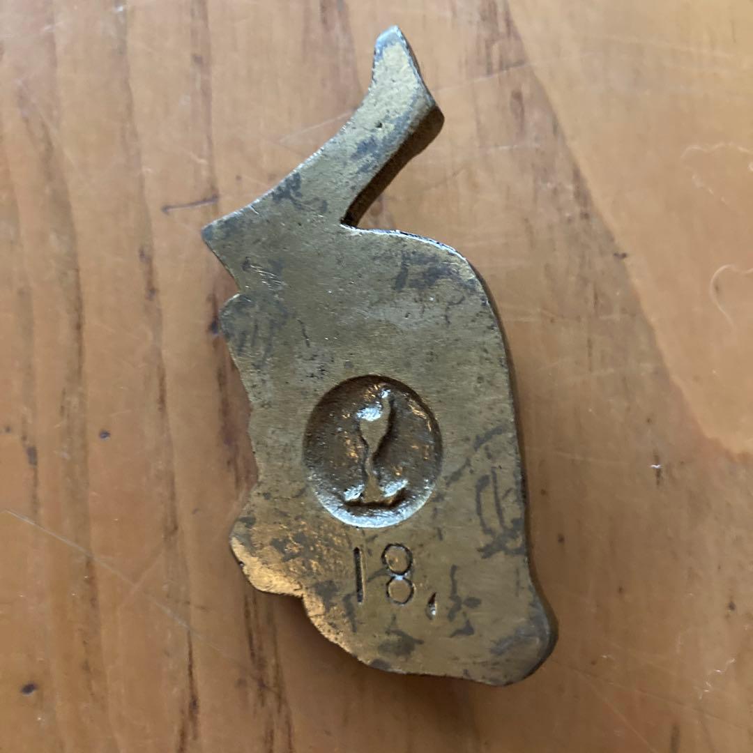 金属製人間彫刻 76.2g