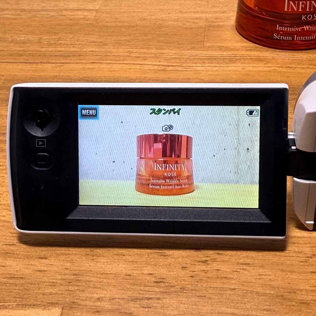 ◼︎SONY HDR CX-470◼︎コンパクト ビデオカメラレコーダー　白