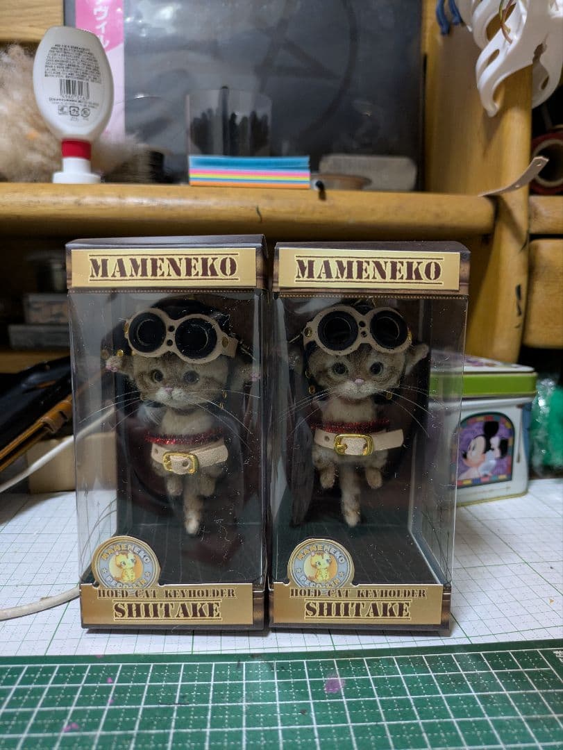 猫も居たよ 様専用出品 豆猫PECO-LIN