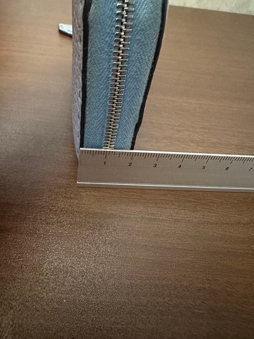 FENDI フェンディ レザー ケース ブルー系