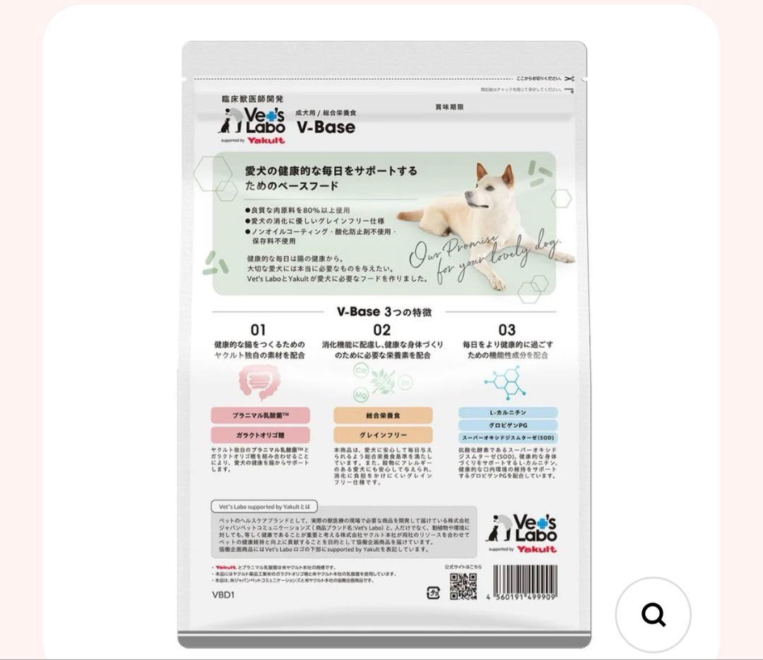 Vet'Labo V-Base ヤクルト ベッツラボ ブイベース