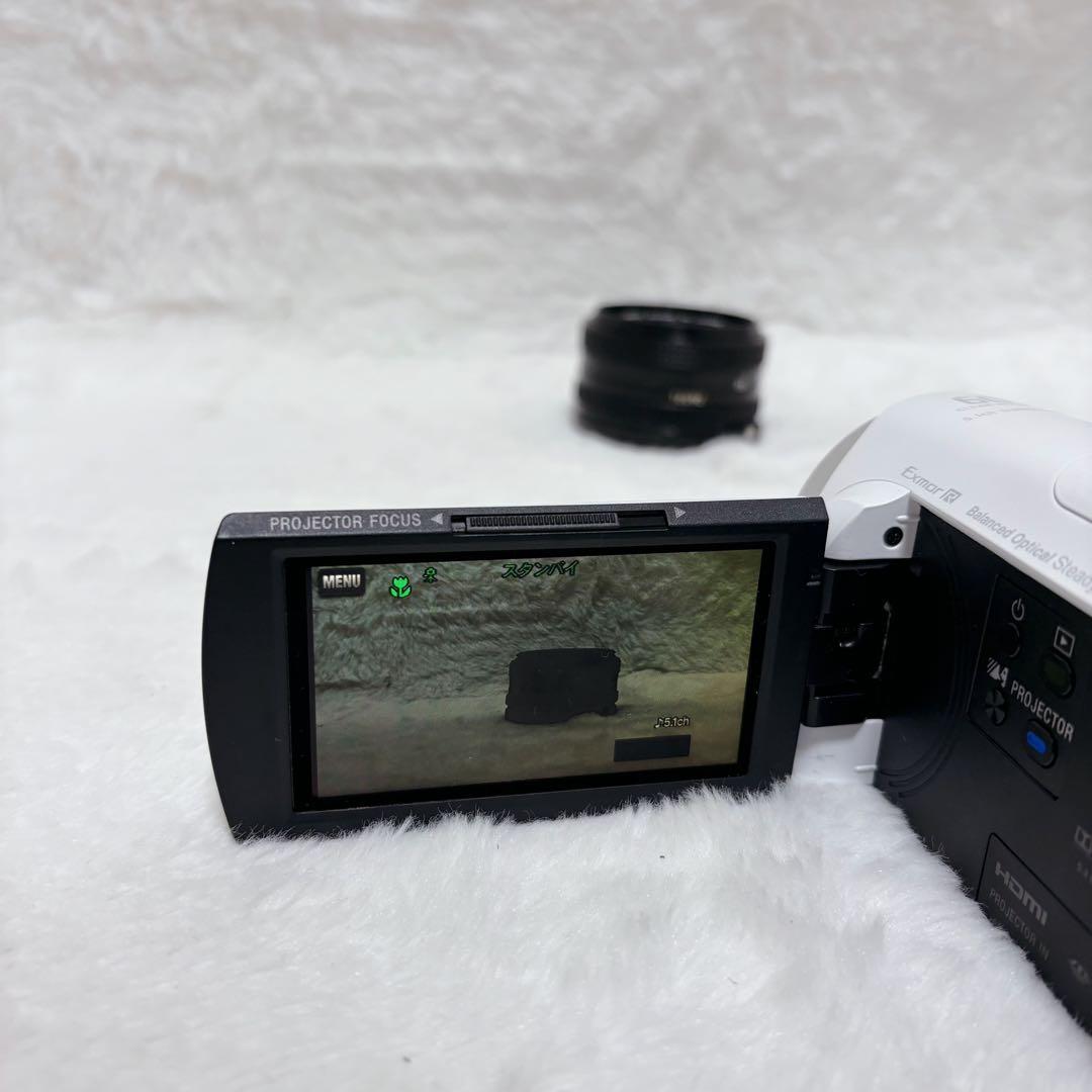 【希少】SONY HDR-PJ670 ホワイト