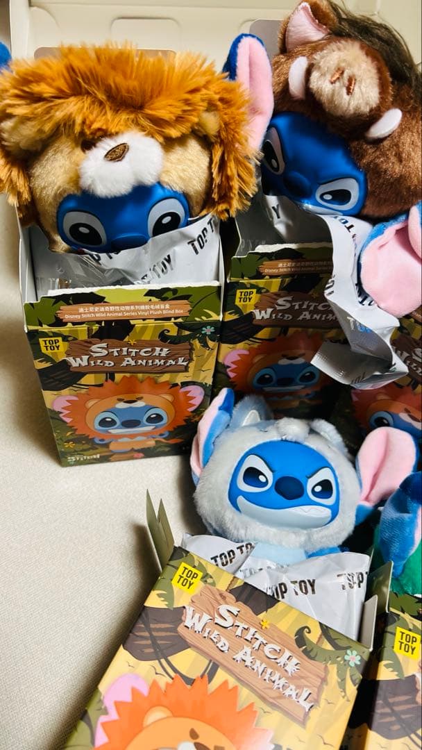 スティッチ TOPTOY ワイルドアニマル WILD animal 6個セット