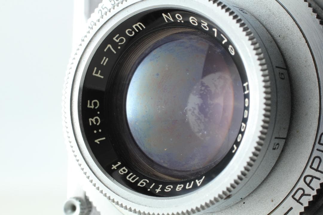 整備済 美品】第一光学 Zenobia 6x4.5 レンズ7.5cm f3.5