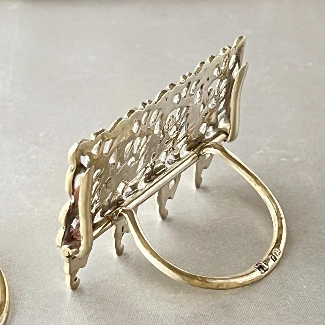 【Rosenthal, Jacob & Co.】メニューホルダー ペア【純銀】