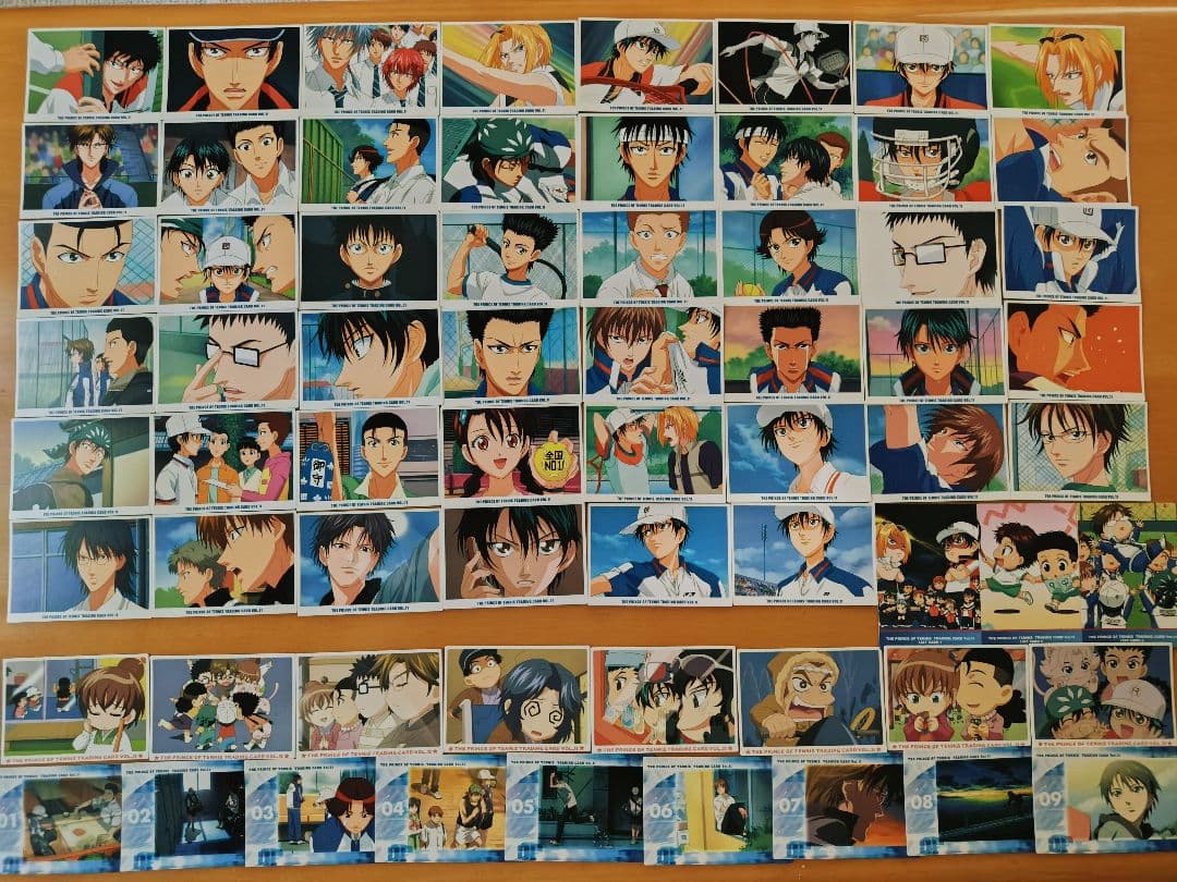 d*3様 テニスの王子様　トレカ　vol .1〜vol.11　689枚