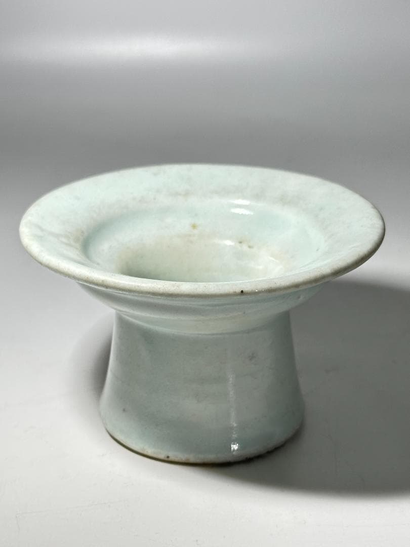 李朝　白磁　杯　茶托　古物　骨董