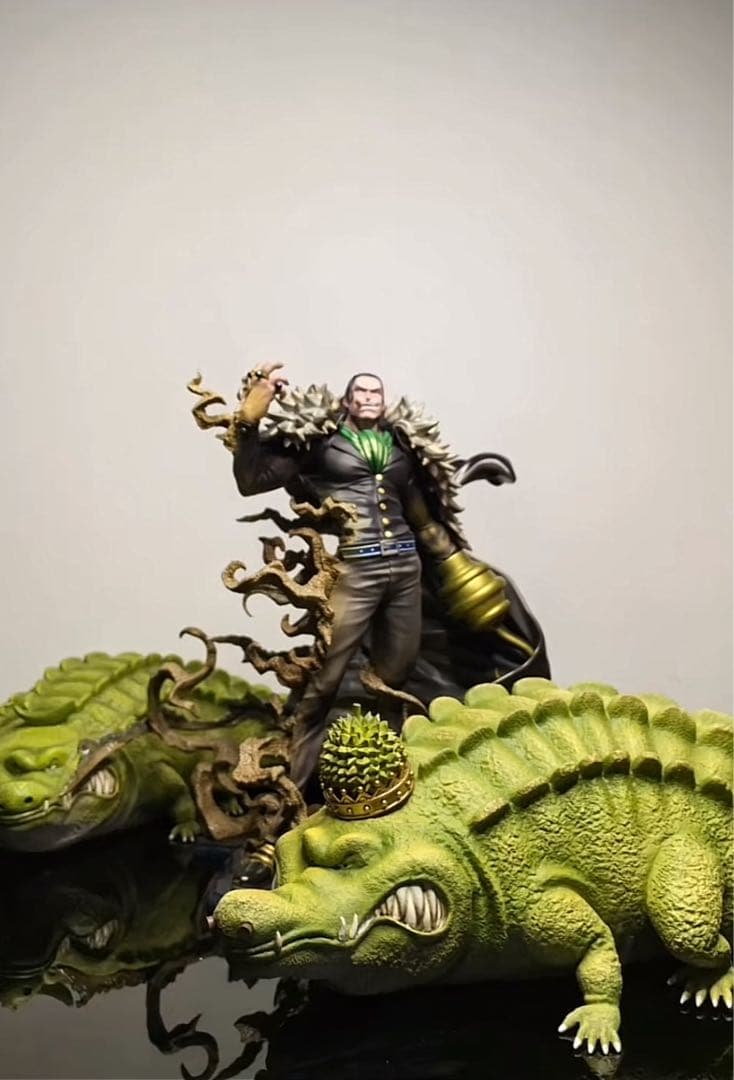 ワンピース バナナ F-ワニ 【クロコダイルのペット】ガレージキット