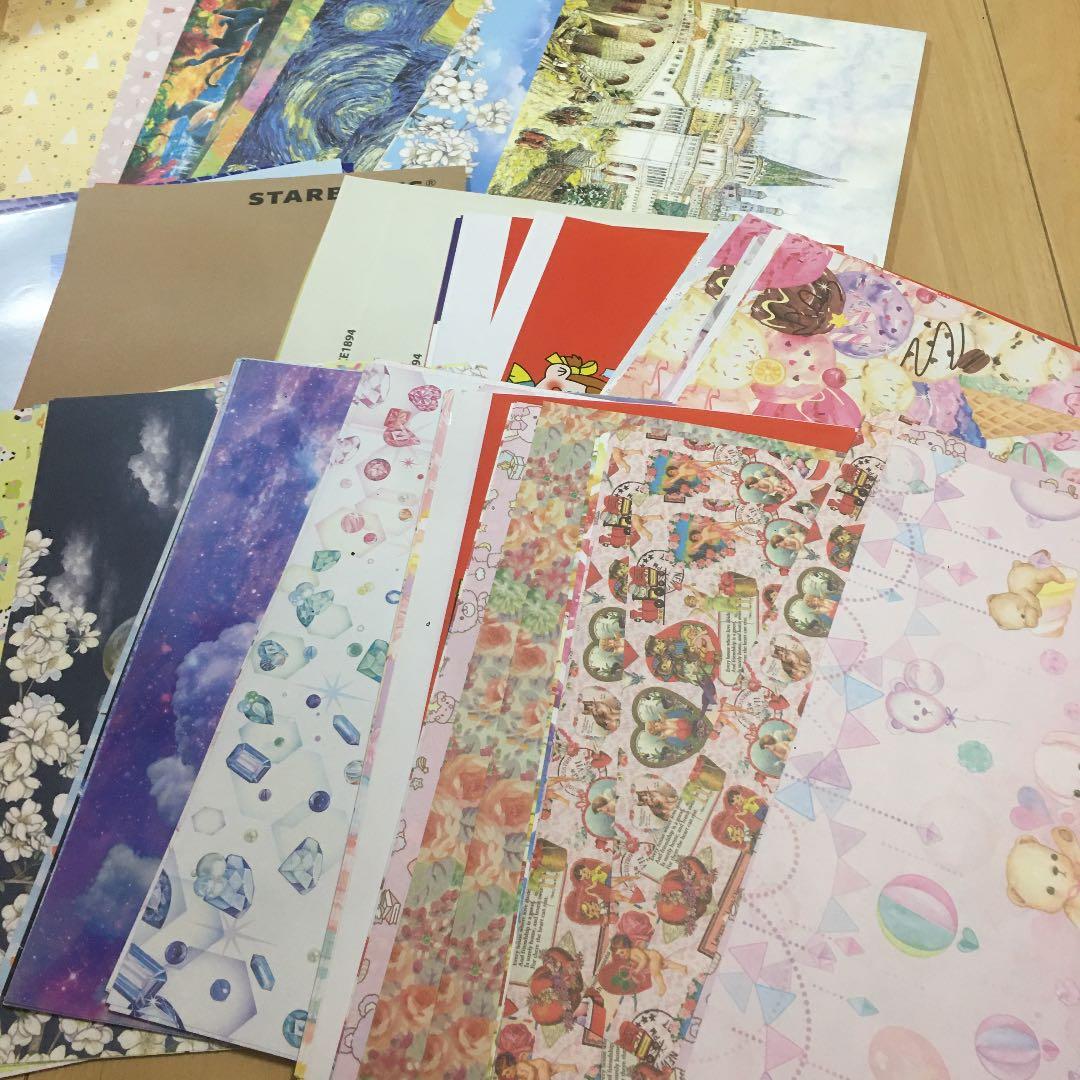 B】 大容量 海外 A4ペーパー ステッカー セット