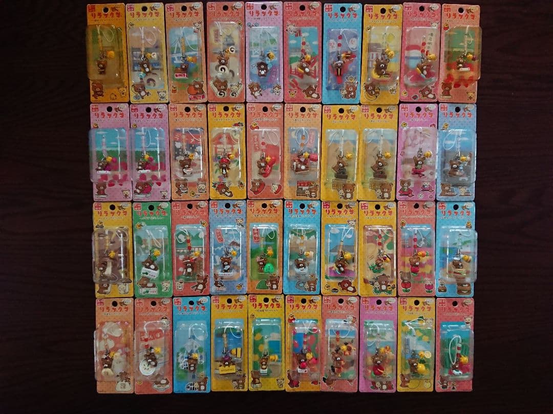 ご当地リラックマ チャームストラップ他 だららん夢紀行 255点
