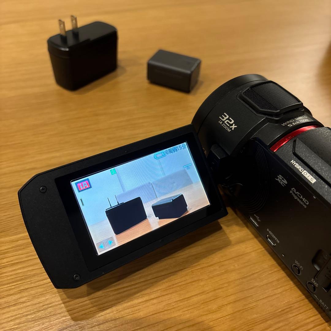 Panasonic ハンディカム HC-VX2MS 4K撮影 32倍ズーム 美品