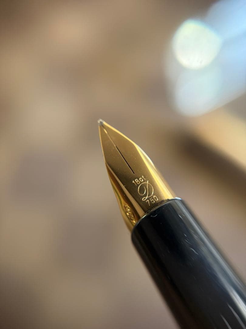 デューポン万年筆スターリングシルバー