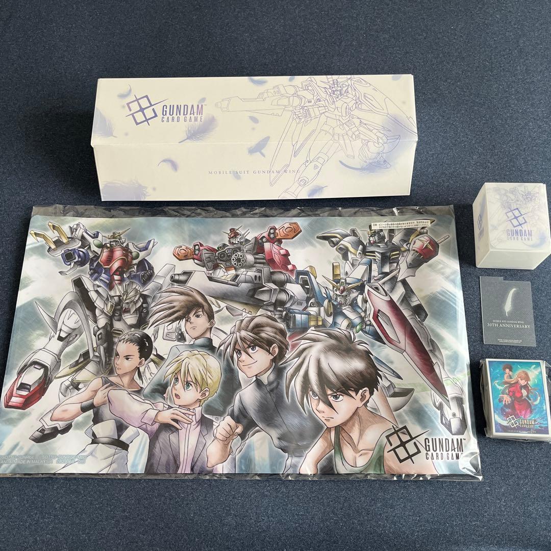 ガンダムカードゲーム ガンダムW プレイマット•カードケース•スリーブ