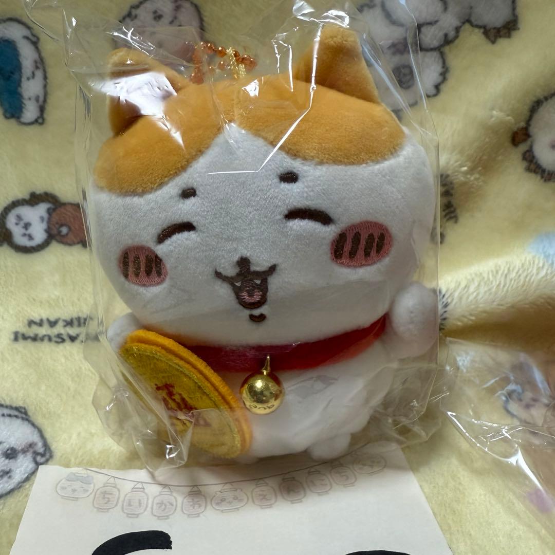 ちいかわ 招福 ハチワレ 招き猫 マスコット ぬいぐるみ 2つセット