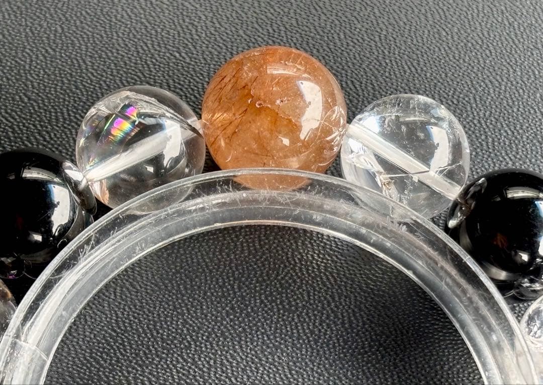 ちょこみんと　究極品質　オリジナルデザインの神大珠ブレス〜天照守護神14〜