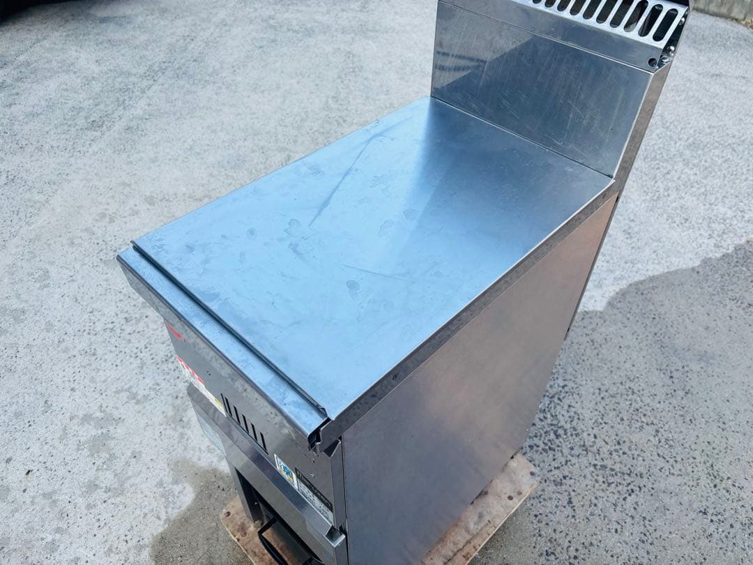 M13☆マルゼン☆LPガス ガスフライヤー 油13L 業務用 中古品 厨房 店舗