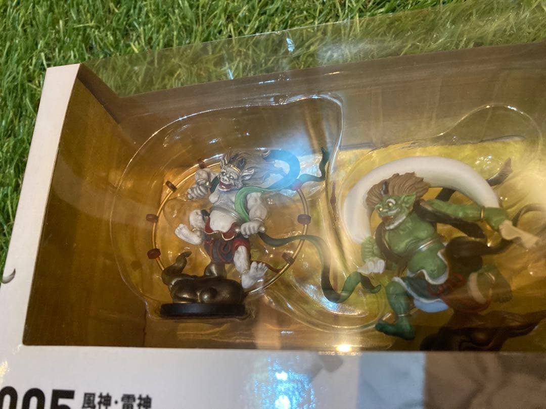 海洋堂 miniQ ミニチュアキューブ005 風神　雷神