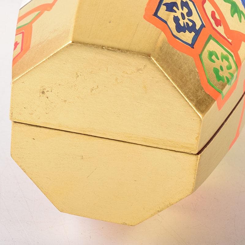 茶道具 中村湖彩作 金蒔絵 ふりふり 香合 共布共箱 V R8059 - メルカリ