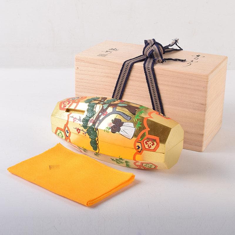 茶道具　中村湖彩作　金蒔絵　 ふりふり　香合　共布共箱　 V　R8059 茶道具 中村湖彩作 金蒔絵 ふりふり 香合 共布共箱 V R8059 - メルカリ