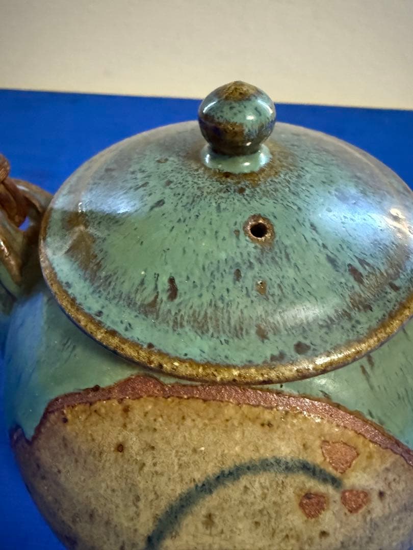 天月窯 中村芳楽 ティーポット 急須