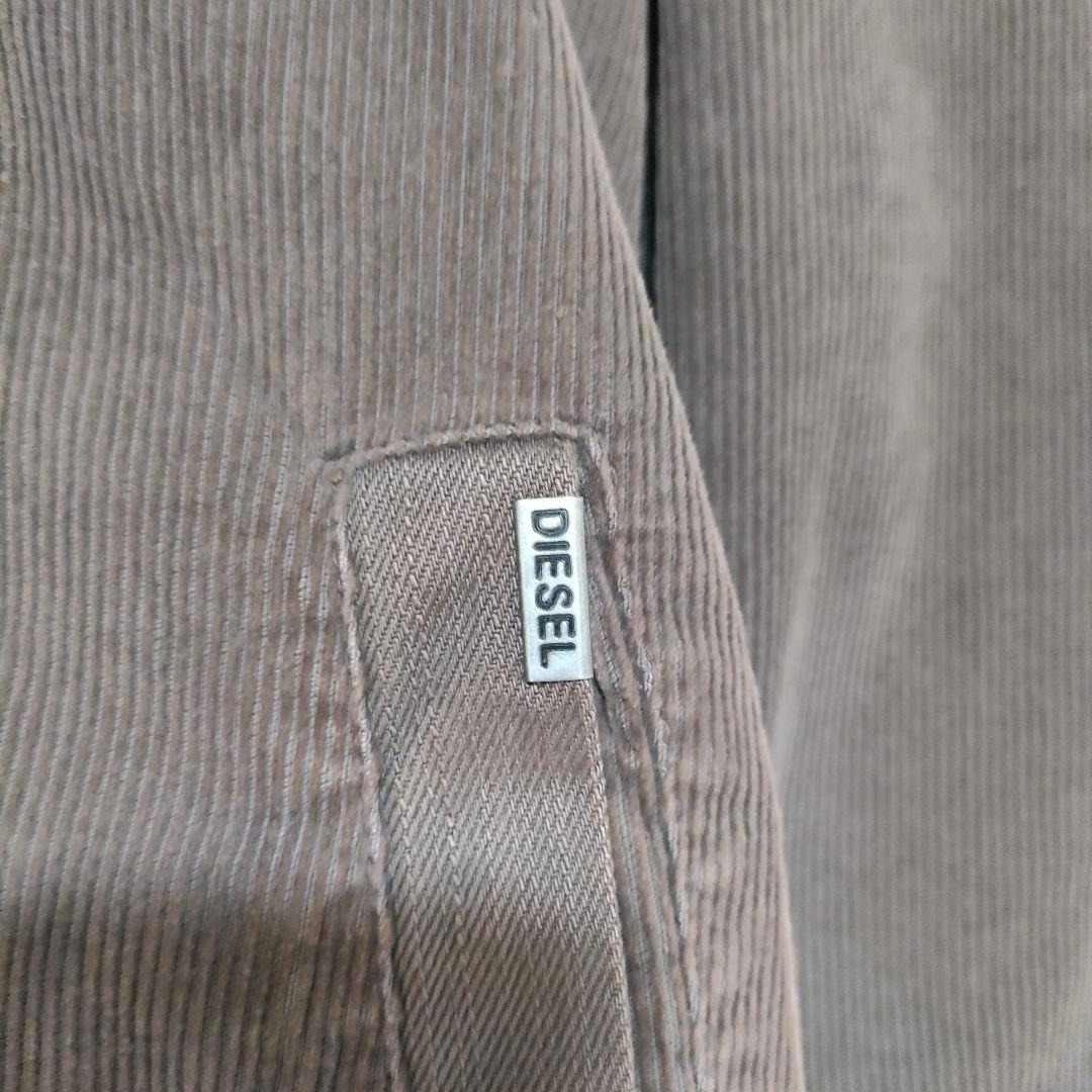 ディーゼル コーデュロイジャケット ミリタリー風 フェード L 雰囲気抜群♪