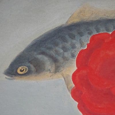 富取風堂・日本画・春興