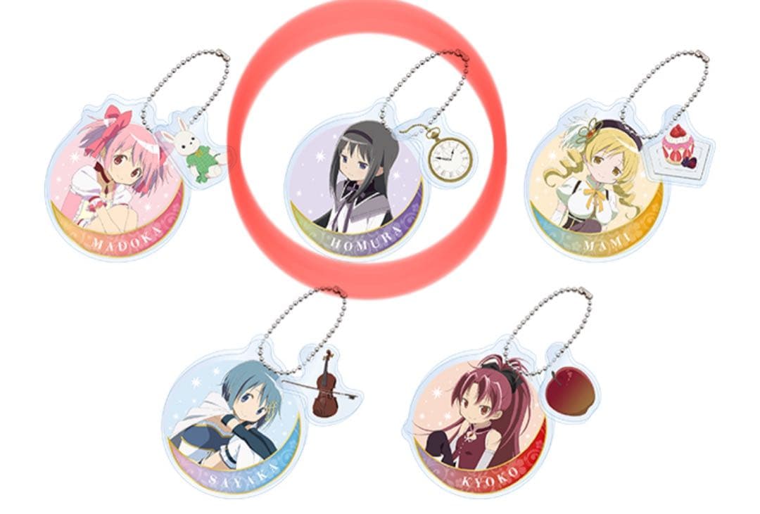 暁美ほむら　アクリルキーホルダー　ドンキホーテ限定　魔法少女まどかマギカ