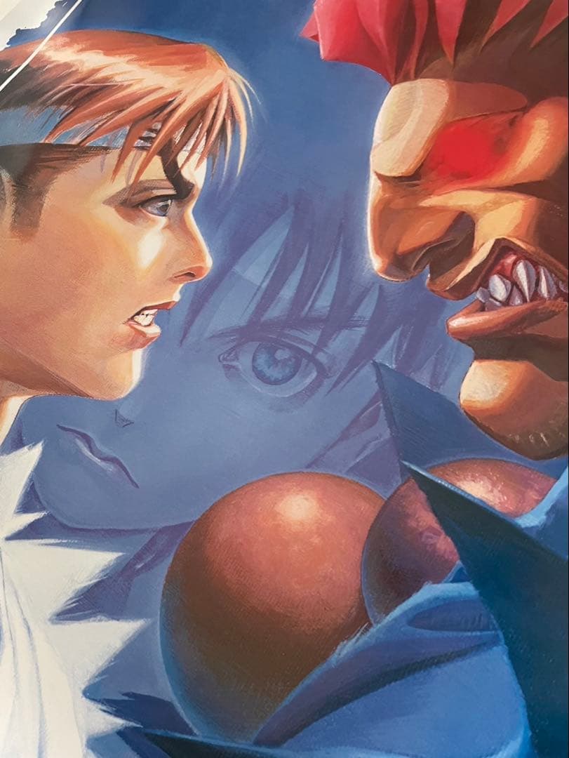 カプコン アーケードゲーム ストリートファイターZERO2 B1ポスター