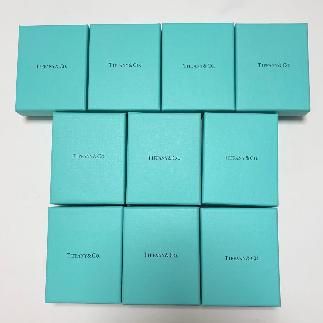 極美品 ティファニー 空箱 巾着袋 10セット 現行品 アクセサリー